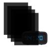 4-Sheet Black LED Dimming Film Stickers, 50% Light Reduction view 1