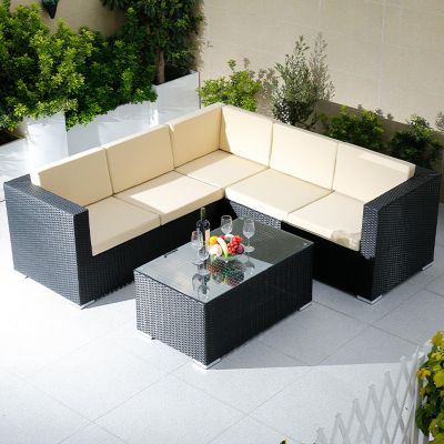 5 cm Waterproof Outdoor Bench Cushion, Dark Blue, 190 x 30 cm