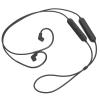 Wireless Earphone Cable Bluetooth Adapter, Low-Latency Music and Gaming Controller for In-Ear Headphones, Black view 4
