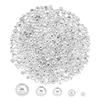 UNICRAFTALE 500 Silver Round Spacer Beads, 5 Sizes, for DIY Jewelry Making view 1