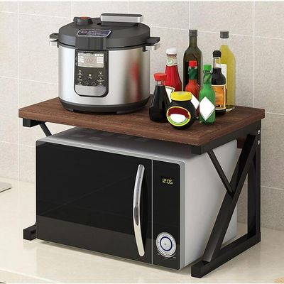2-Tier Microwave Stand and Kitchen Shelf
