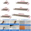 Modern Polycarbonate Door Awning, Brown, 60 x 100 cm view 4