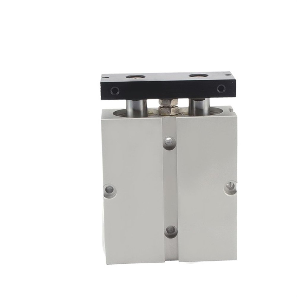 YVZDHNSFY TN25 TDA Double-Acting Pneumatic Air Cylinder, 25 mm Bore, Dual-Rod, TN25-20