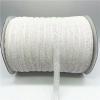 DUBTEDHOU Velvet Ribbon, 638 mm, 5 Yards, Handmade, for Wedding and Party Decorations, Gift Wrapping, DIY Hair Bows, Sewing, and Crafts (Shiny White, 25 mm x 5 yards) view 1