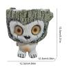 Alien Garden Statue, Resin Figurine, Tabletop Decor view 2