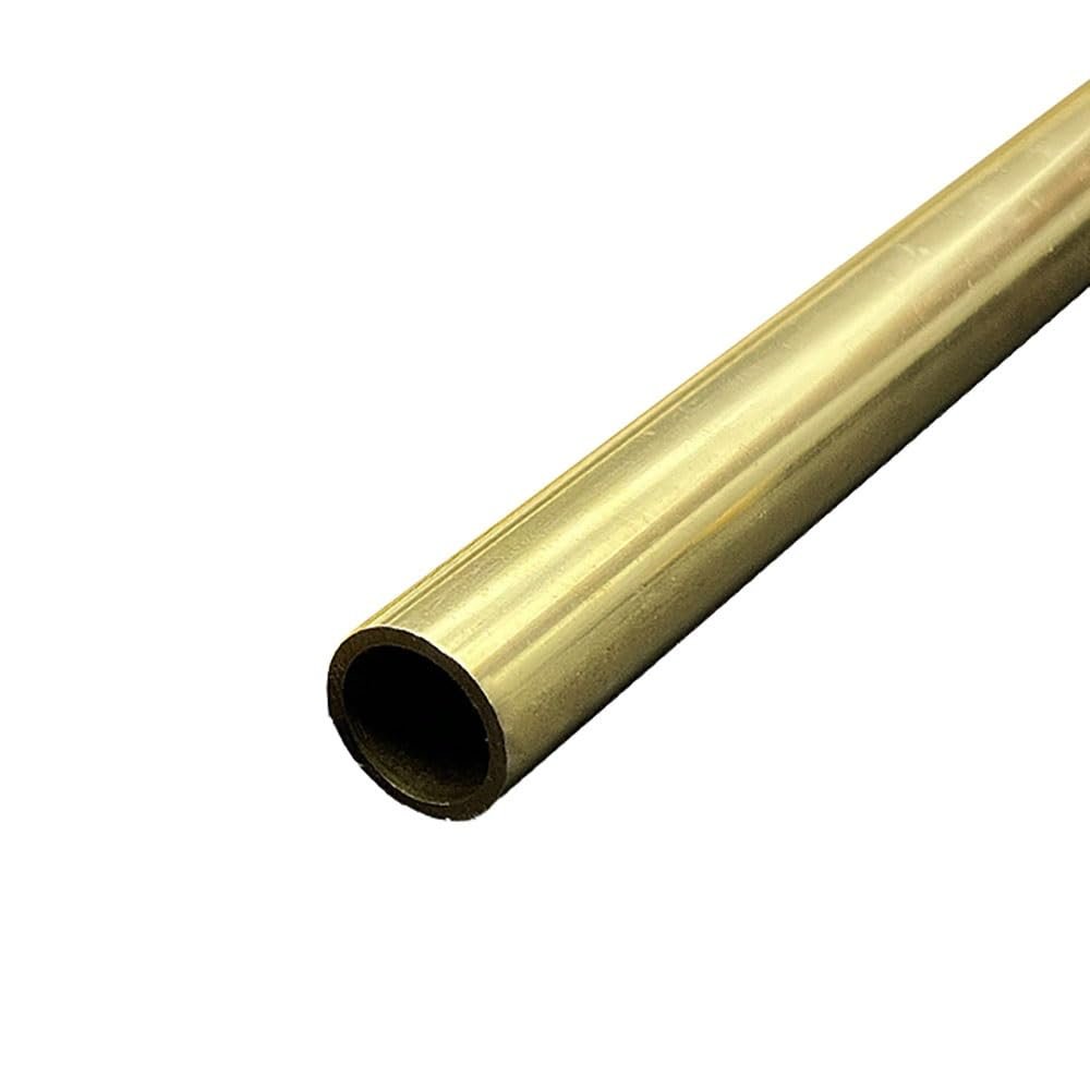 Model-Making Seamless Round Brass Tube, 200 mm, 8 × 6 mm