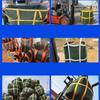 Hanging Lifting Net, Soft Canvas Bag for Crane Pallets, 1.52-Ton Capacity, 100 x 100 cm view 4
