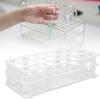 Plastic Test Tube Rack, 24-Hole Removable Tube Holder for Laboratory view 3