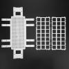 Plastic Test Tube Rack, 24-Hole Removable Tube Holder for Laboratory view 4