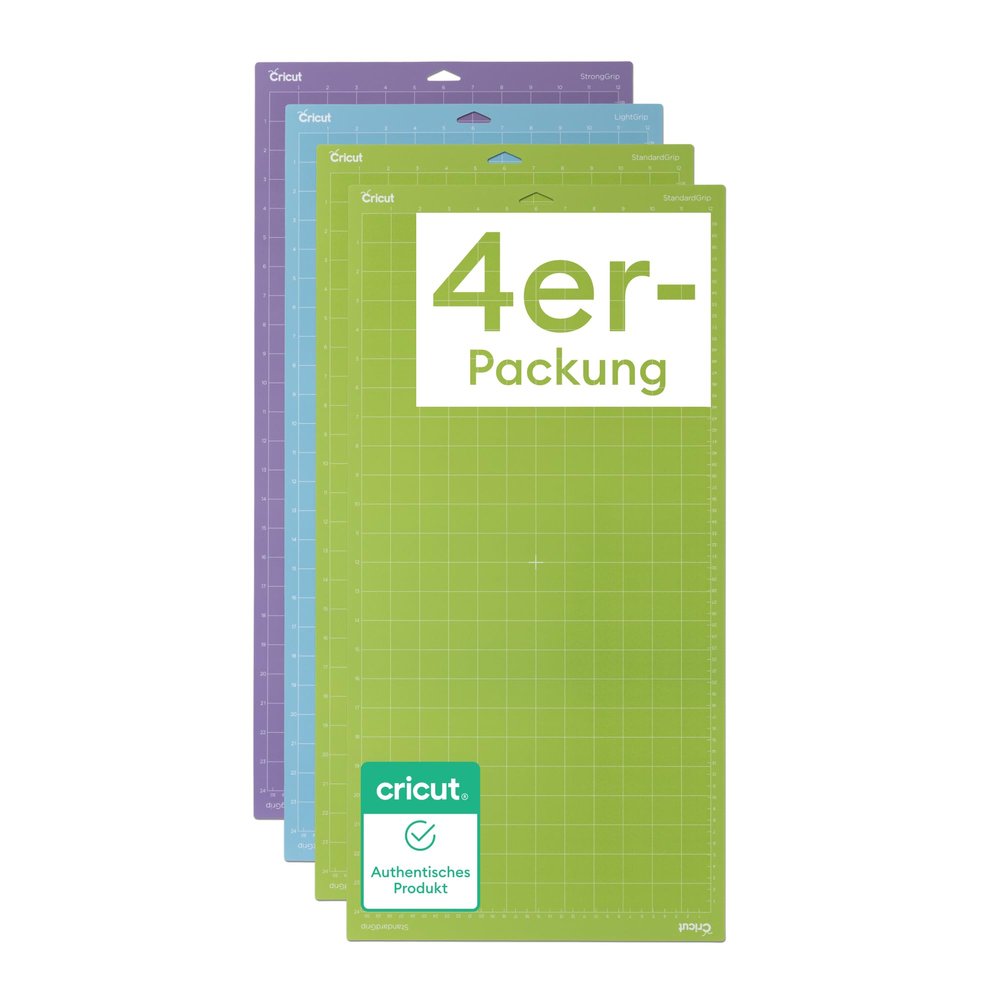 Cricut Variety Pack (2 LightGrip, 1 StrongGrip) Machine Mats