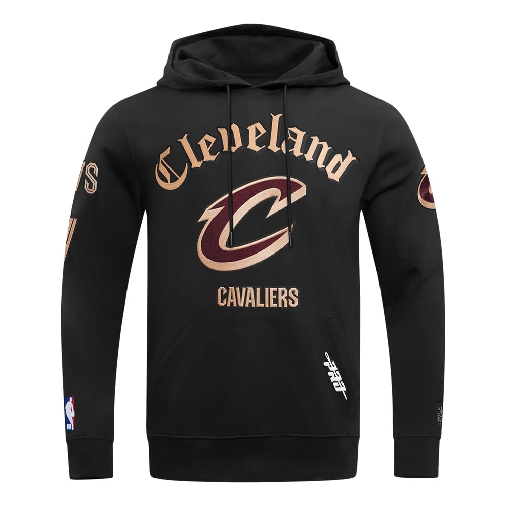 Pro Standard NBA Old English Men's Brushed-Back French Terry Hoodie