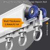 Ceiling-Mounted Curtain Track, White, 2.5 m (8.2 ft) view 2