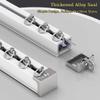 Ceiling-Mounted Curtain Track, White, 2.5 m (8.2 ft) view 4