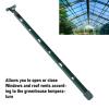 EMUKOEP Manual Greenhouse Window Opener, Aluminum, Green view 3