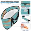 JUMBEAR Capybara Large Cooler Bag, Insulated Food Delivery Bag, Foldable Lunch Bag, Leakproof Cooler Tote for Beach, Camping, Picnics and Travel view 4
