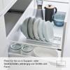 Yamazaki Tower Bowl Storage L, White view 3
