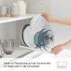 Yamazaki Tower Bowl Storage L, White view 4