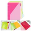 kokdid 5-Pack 3-Hole Index Divider Folders, Document Organizers view 2