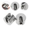 DECOMELODY 4-Piece Stainless Steel Wire Rope Clamps with Slot view 4