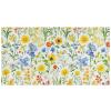 KLL 1.5-Inch 3-Ring Binder with Pockets, 1/2-Pack, 200-Sheet Capacity, Aesthetic Summer Flowers—Daffodil, Larkspur, White view 2
