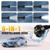 Cordless Pressure Washer Set, 45 Bar, 6-in-1, with 2 Batteries view 2