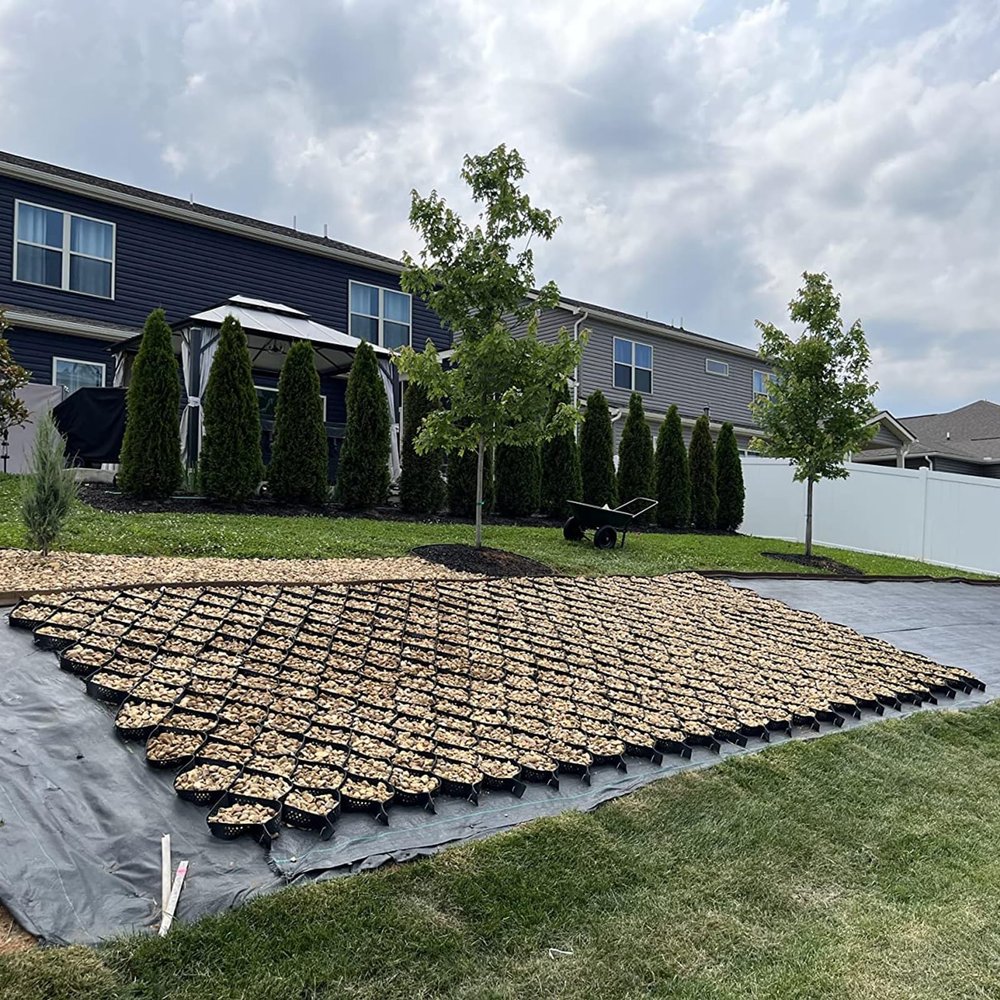 5 cm Thick HDPE Gravel Grid Geocell for Driveways and Slopes