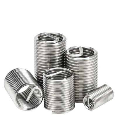DQZRTUECA Stainless Steel Helicoil-Type Thread Insert Kit, M1.6–M24, 1D–3D (M1.6 × 0.35 × 1D, 20 pcs)