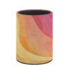 RTBKLYQ Leather Pen Holder for Desk, Rainbow Print view 3