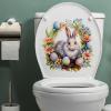 Easter Bunny Sticker – Cute Happy Rabbit view 3