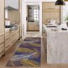 Washable Non-Slip Runner Rug for Hallway or Kitchen, 90 x 250 cm view 2
