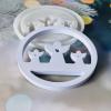 Angel Pendant Silicone Casting Mold with Round Ring view 4