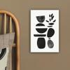 MuchoWow Small Mini Canvas Wall Art for Bedroom or Bathroom view 4