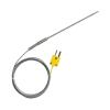 AIRUIXI Type K Armored Thermocouple Temperature Sensor, Flexible Wire, 0–1100°C, WRNK-191 (Probe Diameter 1.5 × 200 mm) view 1