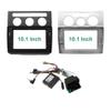 Car Radio Fascia Panel for 2004–2008 Volkswagen Touran, 10.1-Inch Android GPS MP5 2-DIN Head Unit, Auto AC view 2