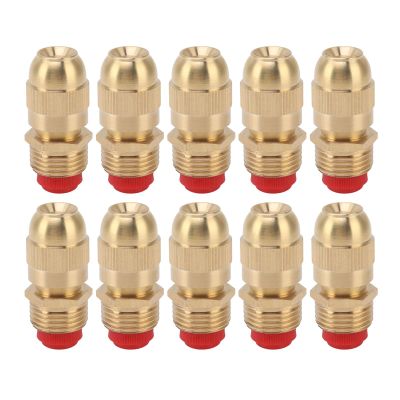 10-Pack G1/2 Male-Thread Adjustable Sprinkler Nozzles, Large Body