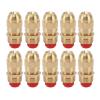 10-Pack G1/2 Male-Thread Adjustable Sprinkler Nozzles, Large Body view 1