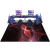Qemgrste Non-Slip Floor Protection Mat for Hard Floors, 70 x 100 cm view 1