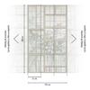 Profhome Palm Wallpaper 398451-GU Non-Woven Cream Green Beige Photo Wallpaper 0.53 m x 8.80 m / 4.45 m² view 3