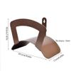 MNSSRN Metal Garden Hose Holder, Wall-Mounted Storage Rack view 2
