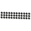 Cabilock 30-Piece Halloween Flower Napkin Ring Set view 1