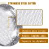 Stainless Steel Garden Soil Sieve, 40 cm, 22 mm Mesh view 3