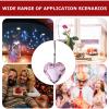 45 mm Crystal Heart Prism Sun Catcher view 4