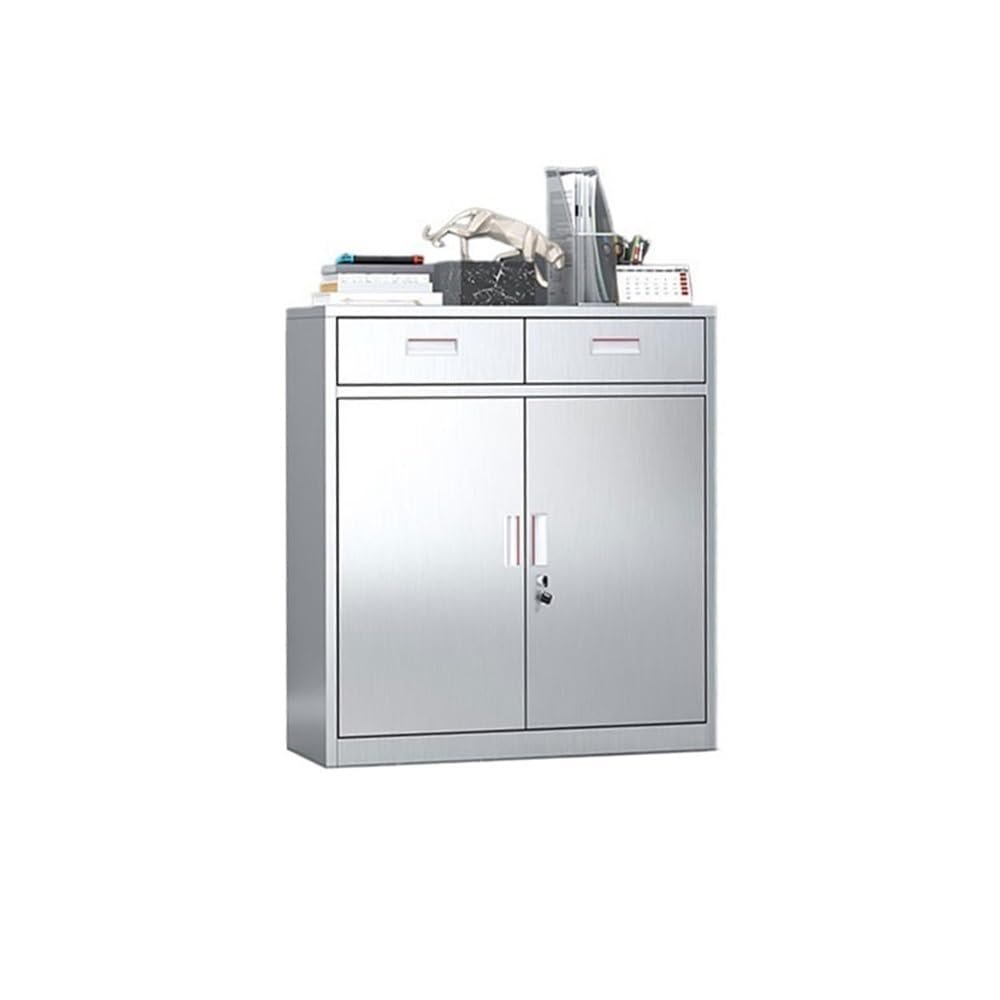 Stainless Steel Filing Cabinet for Home Office Storage