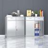 Stainless Steel Filing Cabinet for Home Office Storage view 3