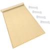 Balcony Shade Sail Privacy Screen, 460 x 600 cm, 98% UV Protection, Cream view 1