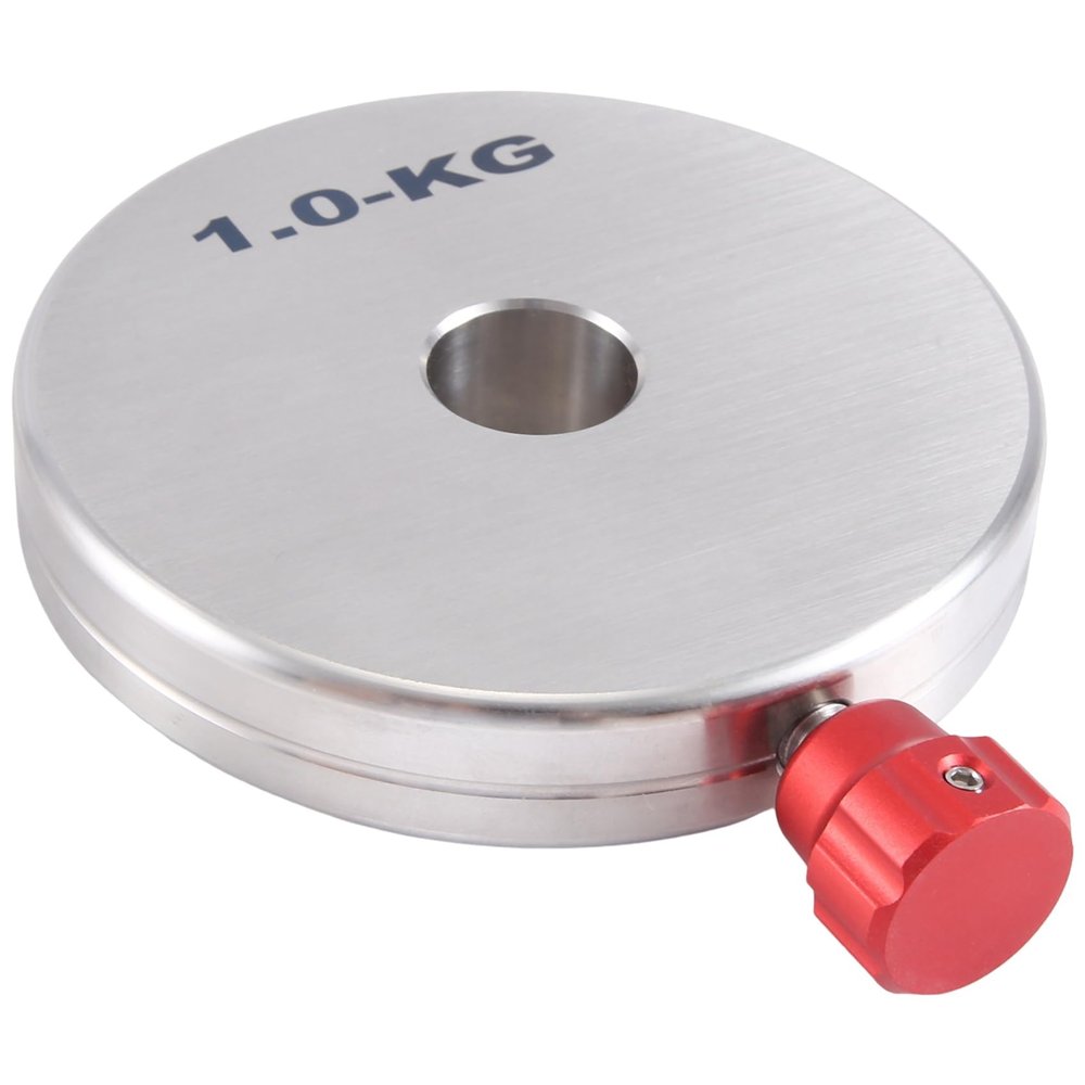 Sirxlevcy 1 kg Stainless Steel Counterweight, Heavy Hammer, 20.5 mm Inner Diameter, Telescope Accessory for Equatorial Mounts