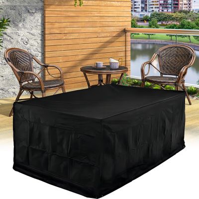 HYFBH Waterproof Patio Furniture Cover 190 x 100 cm, 420D Oxford Fabric