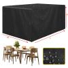 HYFBH Waterproof Patio Furniture Cover 190 x 100 cm, 420D Oxford Fabric view 2