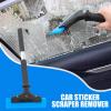 Windshield Sticker and Adhesive Remover Scraper view 4