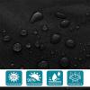 Waterproof Rectangular Sun Shade Sail with Eyelets, 150 x 200 cm, 95% UV Protection, Black view 3